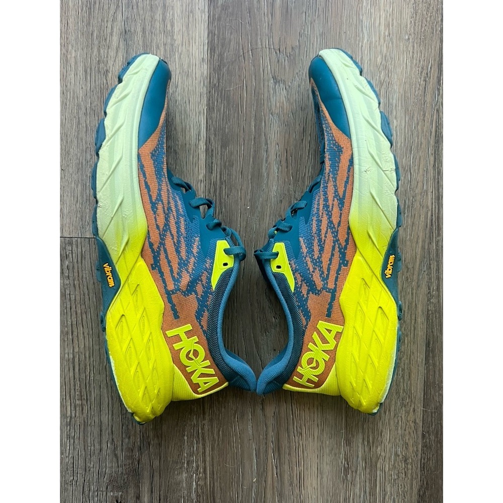 Hoka One One Speedgoat 5 Men's 12 Trail Running Shoes Vibram Megagrip BCEP 11231